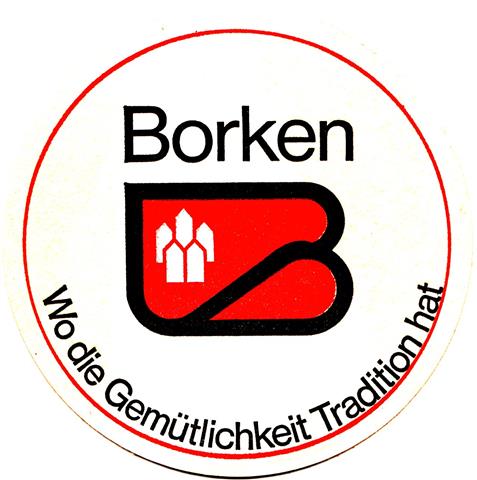 borken bor-nw borken 1a (rund215-wo die-schwarzrot) 
